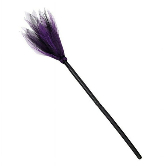 Halloween Party Witch Broom Kids Plastic Cosplay Flying Broomstick Props