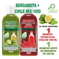 thumbnail image 1 of Bergamota + Chile Mix 1000 VIVONATURAL. Shampoo Aceite de Bergamota 1000 ml + Shampoo Extracto de Chile 1000 ml, 1 of 5