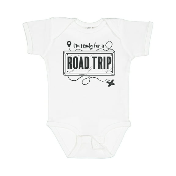 Inktastic I'm Ready for a Road Trip Boys or Girls Baby Bodysuit