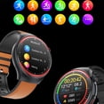 thumbnail image 2 of Guoxiu Smart Watch for Men Women Compatible with Samsung android Phone Full Touch Screen IP68 Waterproof Bluetooh Fitness Tracker Heart Rate / Sleep Monitor, 2 of 8