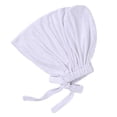 thumbnail image 2 of MSJUHEG Floral Scarf,Bandanas,Hair Coverings,Hair Bandanas,Silk Hijab,Cancer Wrap Head Cover Headwear Cap Hair Cap Hat Turban Heardband I One Size, 2 of 4
