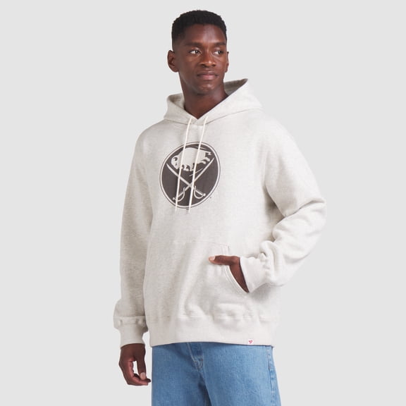 Men's Fanatics Cream Buffalo Sabres Made in Canada Pullover Hoodie