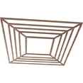 thumbnail image 2 of 38"OD x 14"ID x 3/8"T Raven Wood Fretwork Pierced Ceiling Medallion, Walnut, 2 of 3