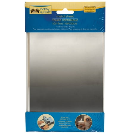 M-D Hobby & Craft Aluminum Sheet, 6" x 9"