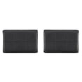 thumbnail image 4 of Linon Cessford 32.25" Backless Bar Stool, Black with Black Faux Leather, Includes 2 Stools, 4 of 11