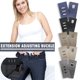 thumbnail image 1 of onlyliua para Interior/Exterior Pieza de Cinturón Ajustable para Cintura con Botón para Jeans, Extensor de Cintura Lavable, 1 of 1