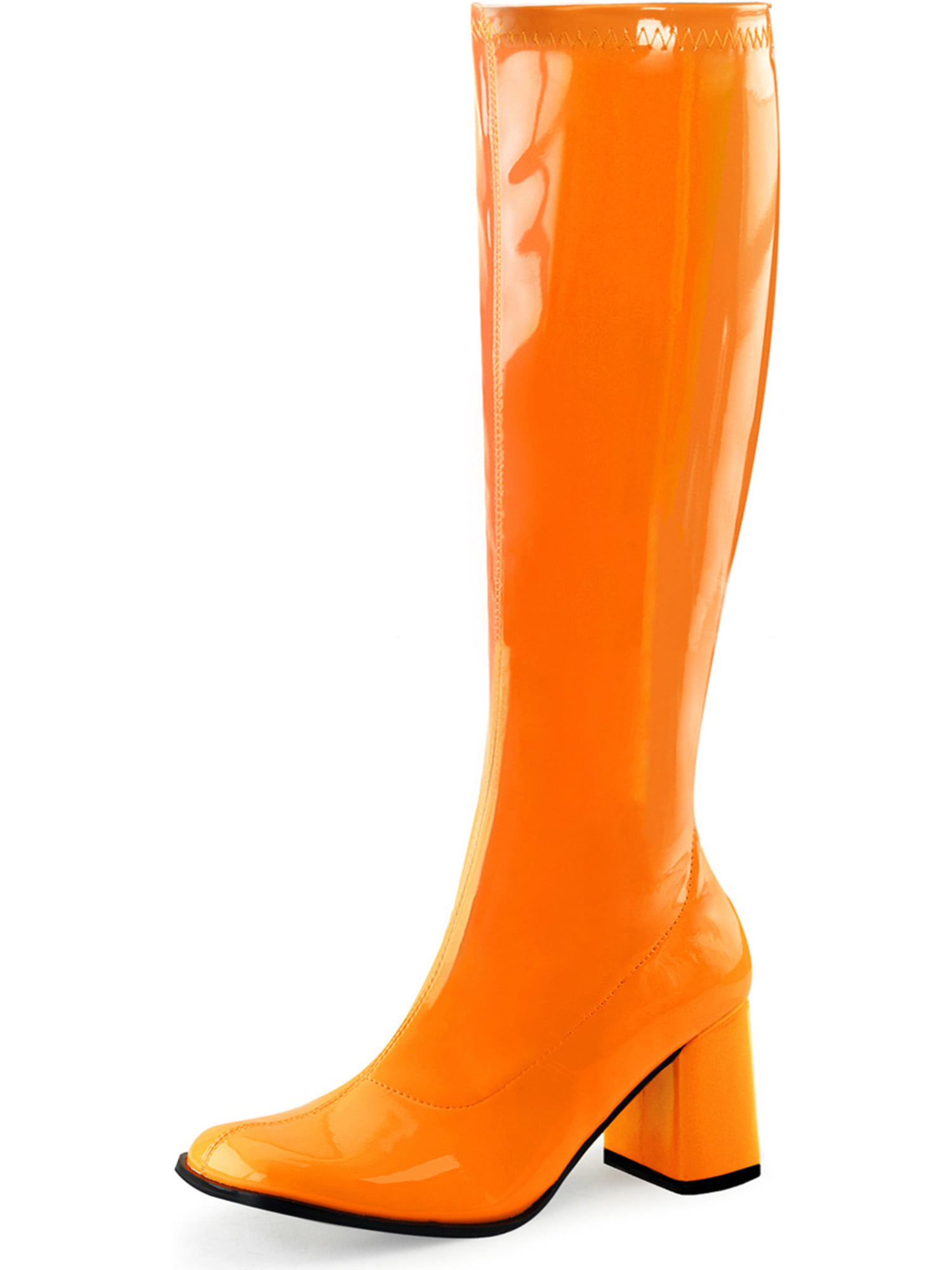 orange womens boots