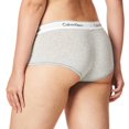 thumbnail image 3 of Pantalón corto Calvin Klein moderno de algodón para niño, color gris jaspeado, 3 of 3