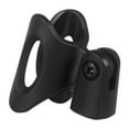 thumbnail image 4 of Miangastore Black Plastic Mic Holder Clip Elliptical Shaped Adjustable and Rotatable for Handheld Transmitters 3.5 inches, 4 of 8