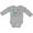 AC-Heather Grey, variant on Inktastic Happy Birthday Daddy Boys or Girls Long Sleeve Baby Bodysuit