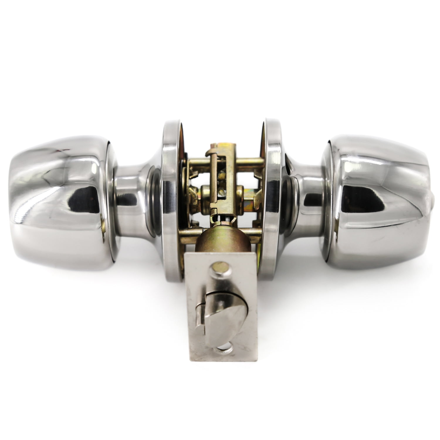 Villar Home Designs Door Knob Versa Chrome Privacy 10 Pack