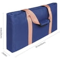 thumbnail image 5 of CNV American Mahjong Set Bag - Empty Soft Canvas Tote Bag with 2 Wrappers, Deep Blue, Portable Mahjong Case for Tiles, Racks & Accessories (Case Only), 5 of 5