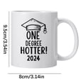 thumbnail image 2 of Taza de café de cerámica 350ml | Regalo de San Valentín en forma de corazón | Grabado "Corazón Favorito" y "Ejercicio" | Tema de fitness | Vajilla para parejas | los 9.5x8cm | 1 taza, 2 of 2