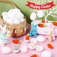 thumbnail image 5 of 50 Pcs Plastic Easter Eggs Bulk Empty Eggs 2.36'' Fillable Easter Egg Shakers Percussion Musical Egg Surprise Egg Hunt for Easter Gifts Prize Party Supplies Decorations(Gold), 5 of 10