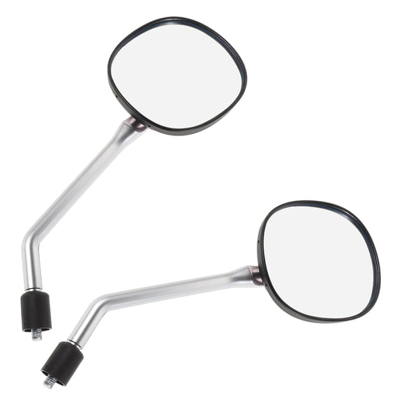 LEORX Bike Mirrors For Handlebars Pink Abs 1 Pair Universal Design For Riding Safety Enhancement