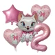 thumbnail image 3 of Globos de dibujos animados de gato XUQIANG Marie 5 piezas 32 pulgadas, 3 of 5