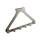 thumbnail image 5 of Gancho triangular para colgar toallas sobre la puerta, ahorra espacio, es resistente y ligero, con 6 ganchos para baño, bolsos y . Gris, 5 of 8