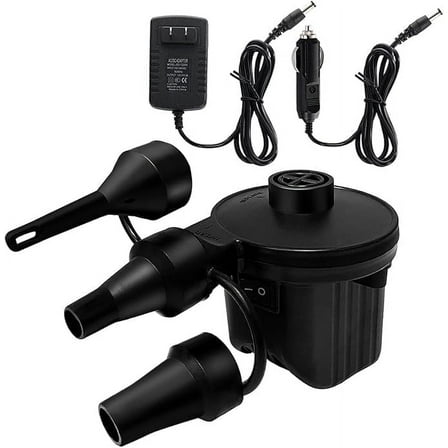 Fast Inflating Electric Air Pump 100 Gallon/Min for Pools and Elevated Beds