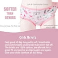thumbnail image 2 of Yintry Girls Briefs Supersoft Toddler Undies Breathable Underwear, 12 Pack, Size 2-12, 2 of 6