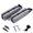 1, variant on jiemuces 1 Set Universal Car Soft Roof Rack Pads, Luggage Carrier System for Kayak Surfboard Canoe, Include 2 Heavy Duty Tie Down Straps, 2 Tie Down Rope, 2 Quick Loop Strap