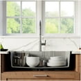 thumbnail image 7 of Karran   Top Mount 33 in. Large Single Bowl Quartz Kitchen Sink Concrete, 7 of 7