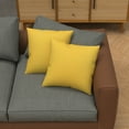 thumbnail image 2 of Sunbrella Throw Pillows Set of 2, UV Fade resistant & Water Repellent Square Throw Pillows (Inserts with Covers) for Indoor & Outdoor Use, 2 of 7