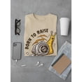 thumbnail image 3 of Born To Raise Shell T-Shirt Men -Smartprints Designs, Male Small, 3 of 4