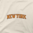 thumbnail image 4 of Unisex Stadium Essentials White New York Knicks Get Back Vintage Raglan Hoodie, 4 of 5