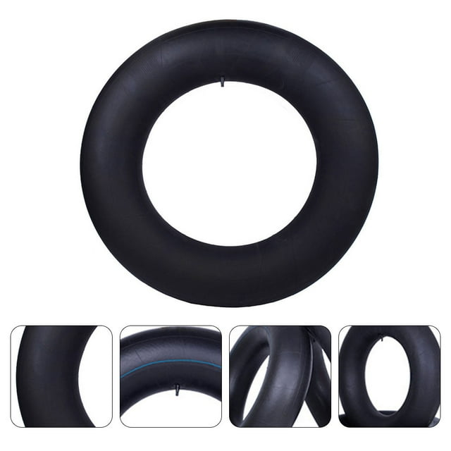 RUNROTOO Outdoor Inflatable Snow Inner Tube with Deep Seat for Safe Winter Sledding
