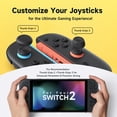 thumbnail image 5 of JSAUX Thumb Grips for Nintendo Switch 2 (2025), Switch Thumb Grip Caps, Ergonomic Design, Enhanced Grip, Comfortable & Durable, Joycon Grip Button Stick Cover-GP0404, 5 of 8
