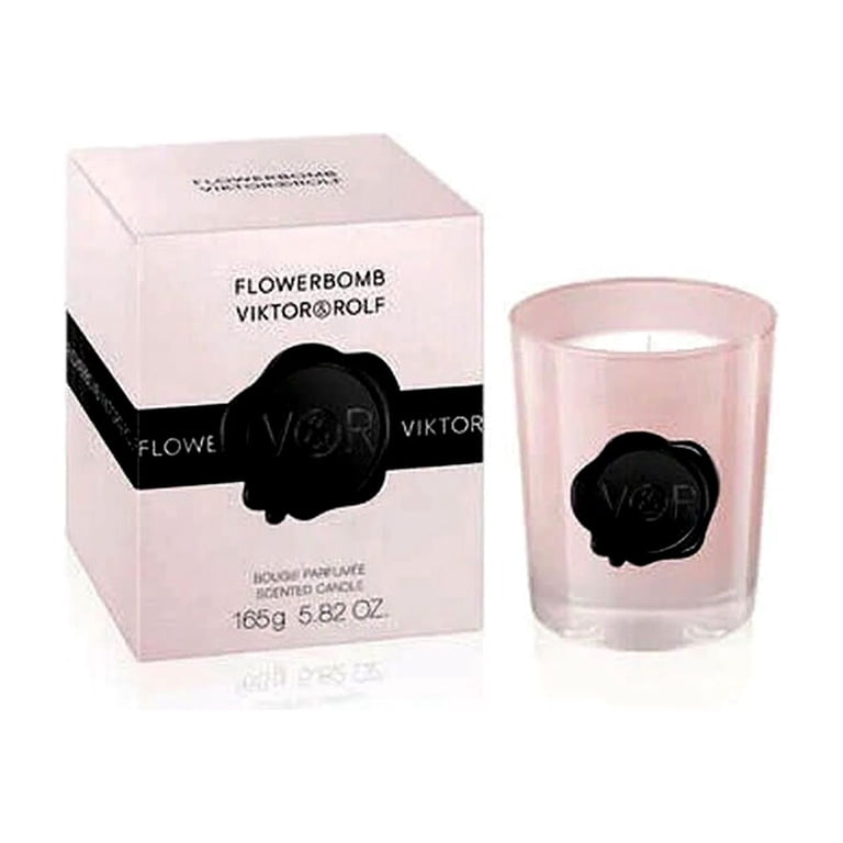 値下げ！FLOWERBOMB VIKTOR &ROLF キャンドル付き❣️ Viktor & Rolf Flowerbomb Scented Candle 172ml/5.82oz - Walmart.com