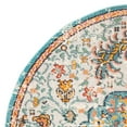 thumbnail image 6 of SAFAVIEH Madison Joandra Vintage Floral Area Rug, Grey/Light Blue, 6'7" x 6'7" Round, 6 of 8