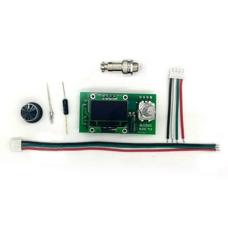 

T12 STC-OLED Soldering Station Iron DIY Parts Kits T12-952 Digital Temperature OLED Controller with Aviation Plug