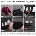 thumbnail image 5 of Paper Towel Holder Paper Towel Holder Dispenser Kitchen Accessories Matte Aluminum Free Punch Black Kitchen Paper Holder, 5 of 5