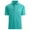 Green, variant on Womens Printed Polo Shirt Summer Short Sleeve V Neck Collared T-Shirt Loose Fit Casual Graphic Polo Breathable Athletic Fashion Top