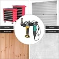 thumbnail image 6 of Angle Grinder Holder - 2 Bay Angle Grinder Rack/Stand Storage Rack with Cord Hanger, Wall Mount Bracket for Cutters, 6 of 6