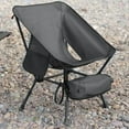 thumbnail image 3 of Silla Plegable para Acampar Al Aire Libre, Picnic, Senderismo, Viaje, Mochila, Playa, Luna, Pesca, Silla Portátil, Color Cremoso, 3 of 10