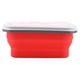 thumbnail image 2 of Contenedor de alimentos Jadeshay fiambrera plegable portátil silicona 600 ml verde rojo azul, 2 of 11