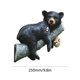 thumbnail image 2 of Estatua para dormir de rama de oso, decoración de animales de resina para jardín, patio al aire libre, 2 of 5