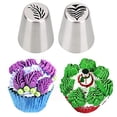 thumbnail image 4 of Xingzhi 41PCS/Set Russian Piping Tips Dessert Pastry Cream Icing Piping Nozzles Baking Decoration Tool Kit Cake Tips, 4 of 8