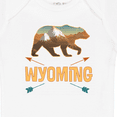 thumbnail image 4 of Inktastic Wyoming Vacation Bear Silhouette Boys or Girls Baby Bodysuit, 4 of 5