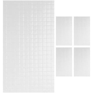3D Foam Squares White Mix Multi-Pack 10 pks