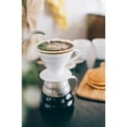 thumbnail image 3 of V60 Ceramic Coffee Dripper 02 White, 3 of 6