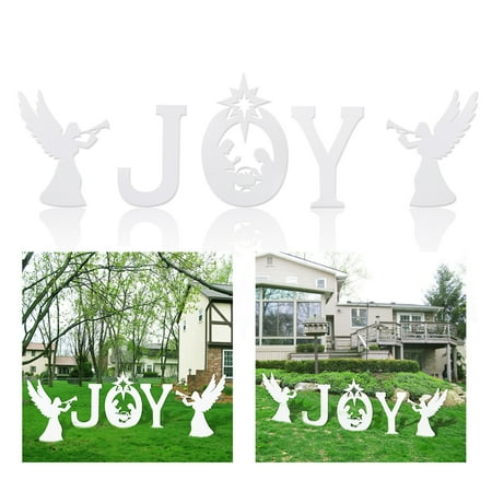 Nativity Garden - UNOMOR Christmas Outdoor Nativity Set Garden Joy Nativity Scene Yard Sign Set