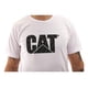 thumbnail image 1 of Playera Cat Hombre Caterpillar Casual Logo Blanco blanco S, 1 of 5