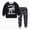 H135-Black, variant on TOWED22 Baby Boy Fall Winter Clothes 2-Piece Funny Graphic Sweatshirt Elastic Waist Pockets Pants Set Outfits Toddler Casual Clothing(AG,5-6 Y)