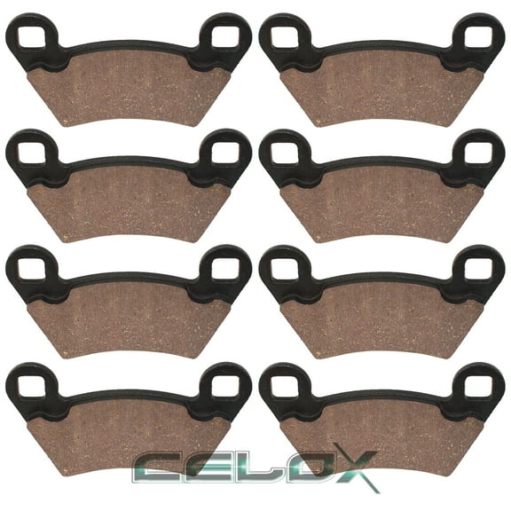 Front Rear Brake Pads for Polaris Ranger 500 4X4 2002 2003 2004 2005 2006 2007