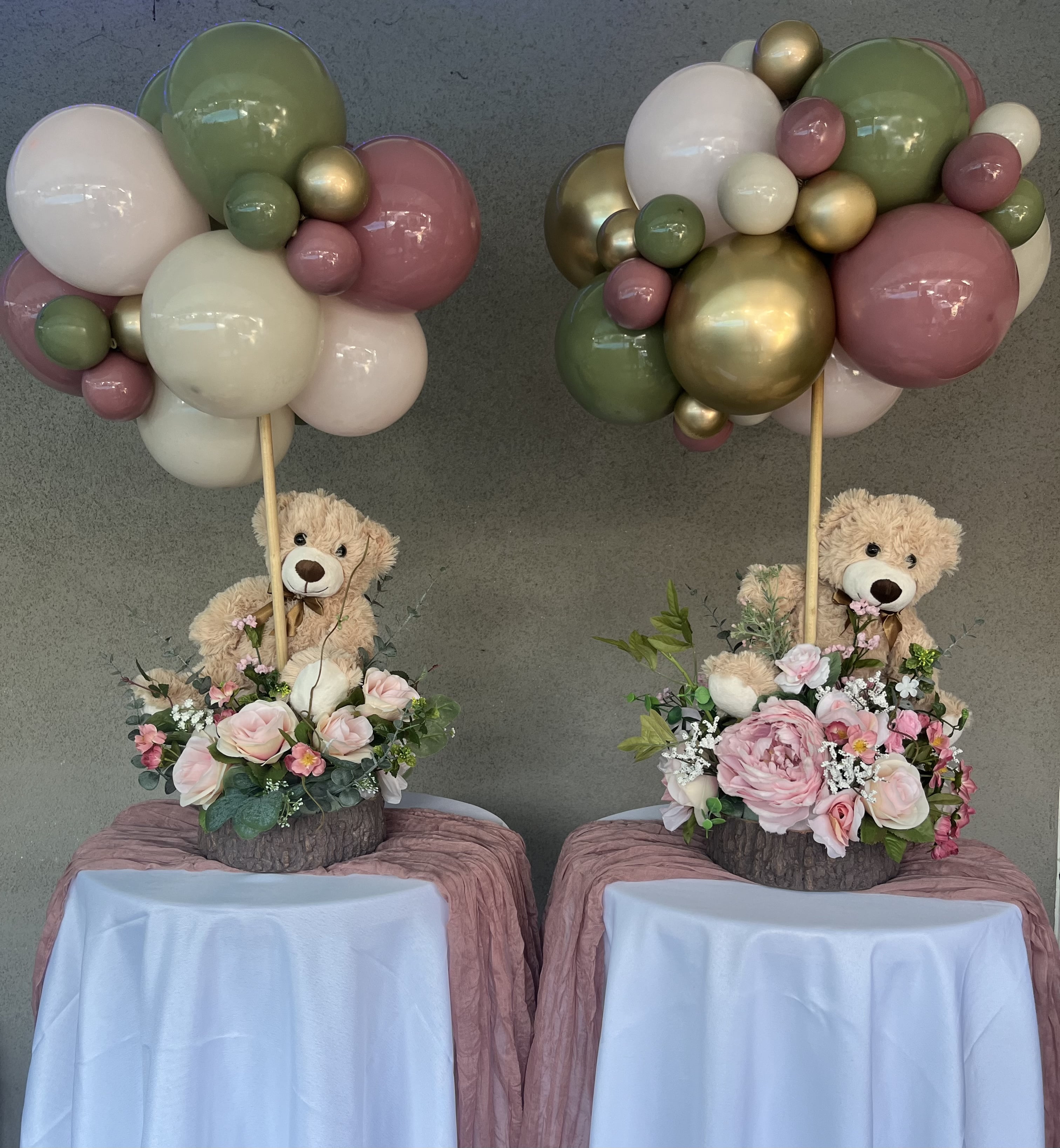 MorisMos 10 Packs Teddy Bear Baby Shower Bulk Teddy Bear Stuffed Animals