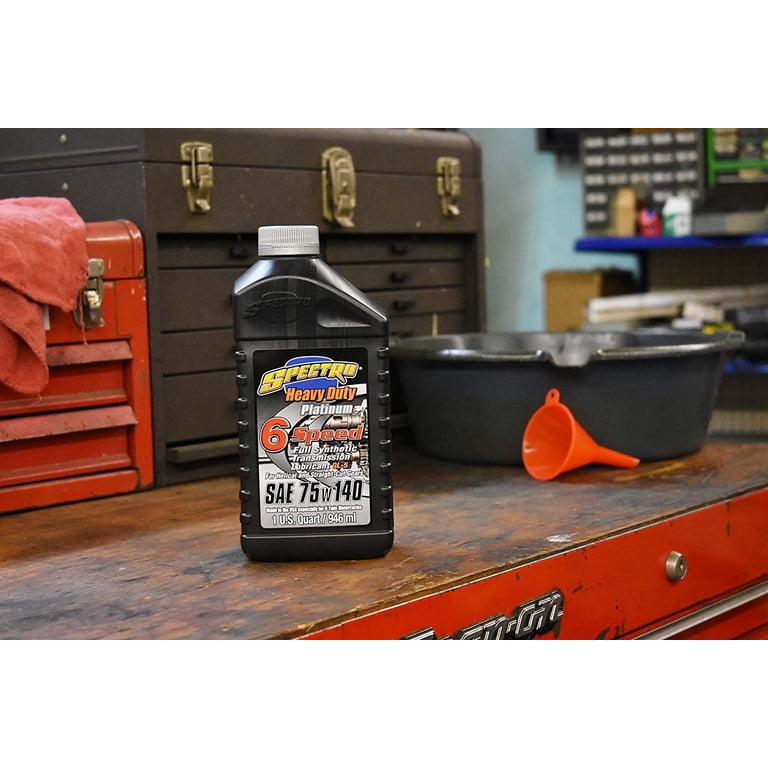 Spectro 310316 Platinum 6 Speed Heavy Duty Syn Trans 75W140 1qt