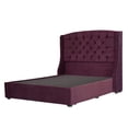 thumbnail image 2 of Box Base Cama Queen Size+Cabecera Sitka Morado, 2 of 8